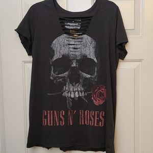 Torrid Guns N' Roses Front Slash Tee